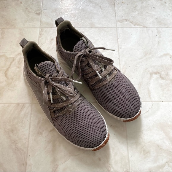 Sorel Out ’N About Plus Waterproof Suede Mesh Upper Trainer Sneakers size 9 - Picture 6 of 14